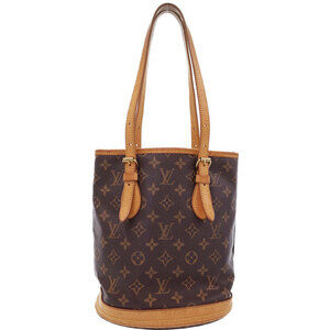 Louis Vuitton Shoulder Bag Bucket Monogram
